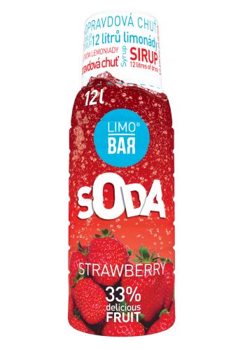 LIMO BAR - Syrup Strawberry 0,5l