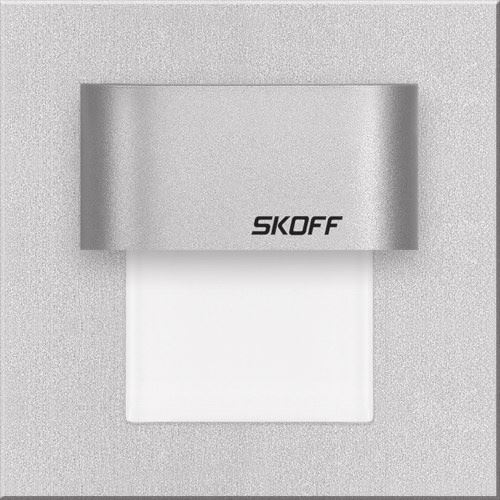 SKOFF LED nástěnné svítidlo MH-TMI-G-W-1 TANGO MINI hliník(G) studená(W,6500