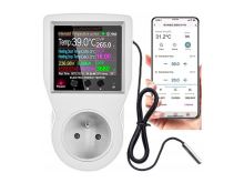 Termostat EUROKOMP E6258 zásuvkový WiFi Tuya Termostat EUROKOMP E6258 zásuvkový WiFi Tuya