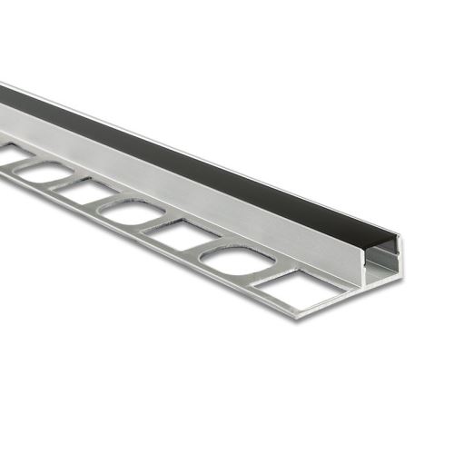 MCLED PROFIL AL  DP PRO OBKLADY A DLAŽBU 33X11MM VČETNĚ ČERNÉHO DIFUZORU 2M ML-761.077.43.