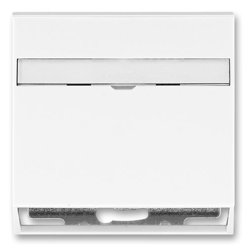 ABB NEO 5014M-A00100 03 KRYT ZÁSUVKY KOMUNIKAČNÍ (PRO NOSNOU MASKU) S POPISOVÝM POLEM BÍLÁ