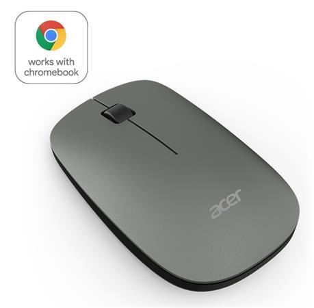 Acer Slim mouse Mist Green -  Wireless RF2.4G, 1200dpi, symetrický design, podporuje práci