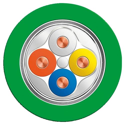 SIE 6XV1840-2AH10 KABEL PROFINET TYP A / ETHERNET STÍNĚNÝ, CAT 5E, 4-DRÁT, 2x2x0,64