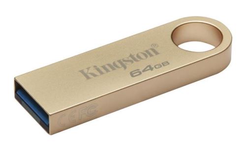 KINGSTON 64GB 220MB/s Kovový USB 3.2 Gen 3 DataTraveler SE9 G3