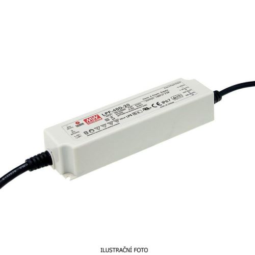 MEANWELL ZDROJ PRO LED LPF-40D-24 40W VSTUP 90-305V AC, 127-431V DC VÝSTUP 24V 0-1.67A 905