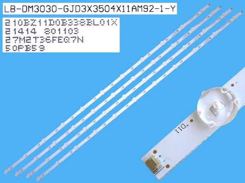 LED podsvit 970mm sada Philips LB-DM3030-GJD3X3504X11AM92-1-Y / LED Backlight 210BZ11D0B33