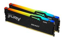 KINGSTON 16GB 5600MHz DDR5 CL40 DIMM (Kit of 2) FURY Beast RGB KF556C40BBAK2-16 KINGSTON 16GB 5600MHz DDR5 CL40 DIMM (Kit of 2) FURY Beast RGB KF556C40BBAK2-16