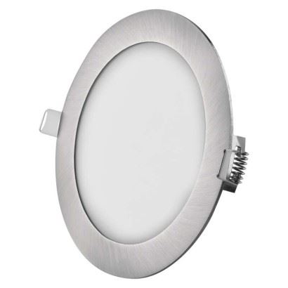 LED vestavné svítidlo NEXXO, kruhové, stříbrné, 12,5W, se změnou CCT, ZD1233