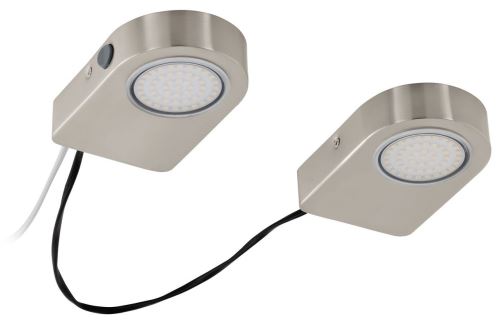 EGLO SVÍTIDLO LED 94514 LAVAIO 2X3,7W 560LM 3000K PŘISAZ., OCEL, MAT. NIKL