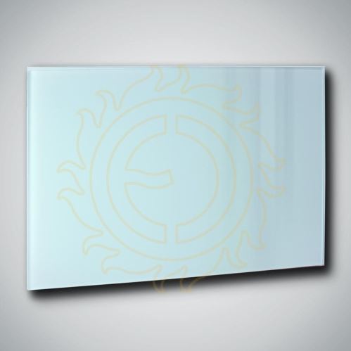 FEN PANEL GR 300 WHITE, 300W, SÁLAVÝ, SKLO, BÍLÝ