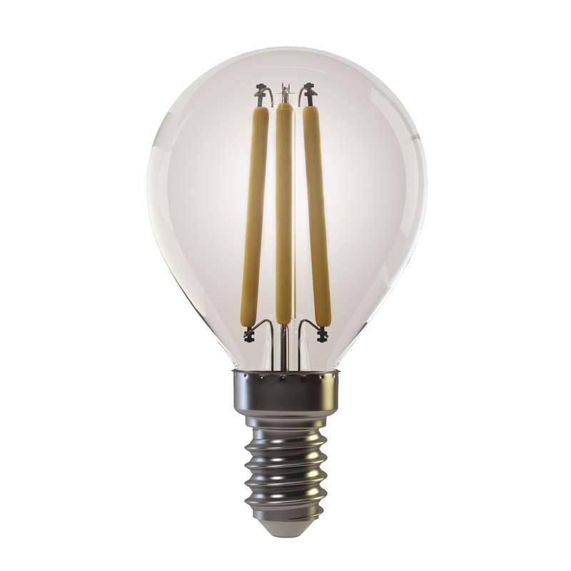 LED žárovka Filament Mini Globe / E14 / 4 W (40 W) / 465 lm / teplá bílá, 1525281210