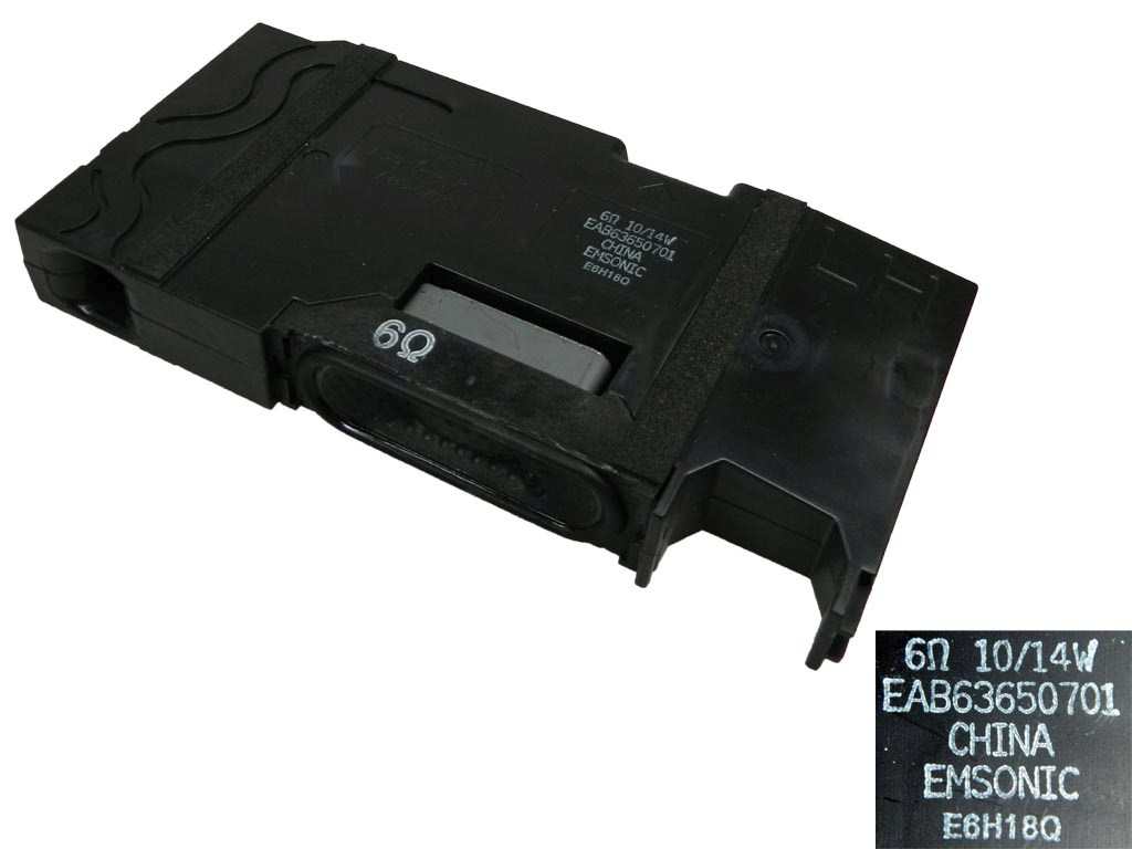 Reproduktor TV LCD 6 ohm 10W/14W širokopásmový EAB