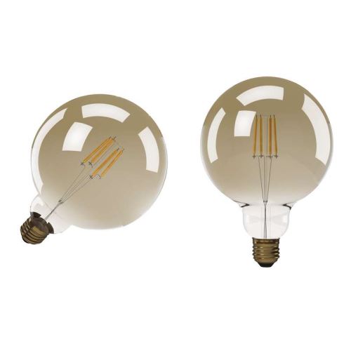 LED žárovka Vintage G125 / E27 / 4 W (40 W) / 470 lm / teplá bílá Z74303