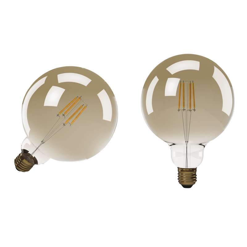 LED žárovka Vintage G125 / E27 / 4 W (40 W) / 470 lm / teplá bílá, 1525713230