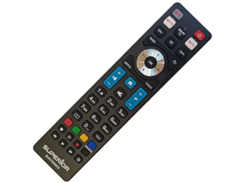 Dálkový ovladač Superior Philips univerzální ovladač s hlavnímy Smart TV a 3D funkcemi