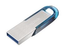 SanDisk Ultra Flair USB 3.0 128 GB tropická modrá SDCZ73-128G-G46B SanDisk Ultra Flair USB 3.0 128 GB tropická modrá SDCZ73-128G-G46B