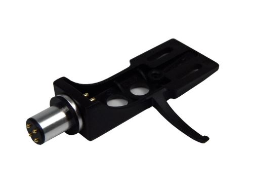 Držák přenosky GRAMO (headshell) černý s bajonetem pro standardní rozteč montáže 0,5" 