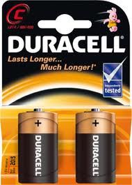 Baterie Duracell Basic C / LR14 / MN1400 / malé mono K2