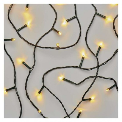 LED vánoční řetěz, 8,4 m, 3x AA, venkovní i vnitřní, teplá bílá, časovač, 1550040008