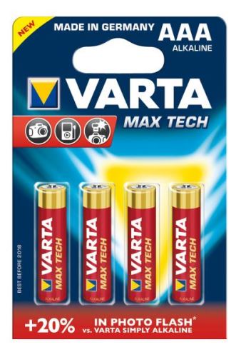 Baterie VARTA MAX POWER AAA 4ks
