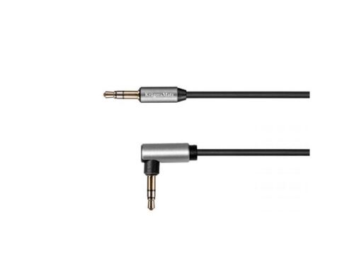 Kabel Jack 3,5mm konektor/Jack 3,5mm konektor 1,8m KRUGER & MATZ KM1243 Basic spirálový