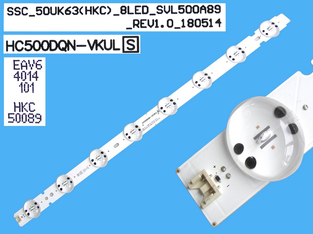 LED podsvit 520mm, 8LED / DLED Backlight 520mm - 8