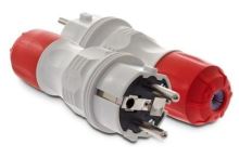 DAMIJA VIDLICE WT-54 EXTREM 2P+Z, 16A UNI SCHUKO HERMETICKÁ IP54, ŠEDÁ/ČERVENÁ 208085 DAMIJA VIDLICE WT-54 EXTREM 2P+Z, 16A UNI SCHUKO HERMETICKÁ IP54, ŠEDÁ/ČERVENÁ 208085