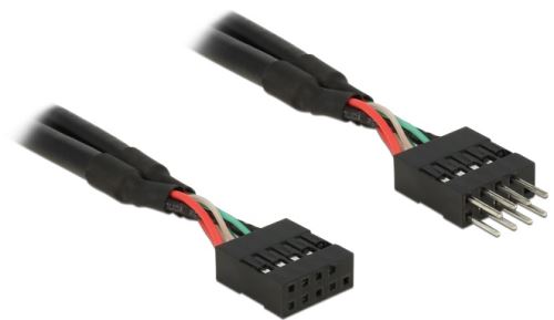 Delock USB 2.0 Pin konektor prodlužovací kabel 10 pin samec / samice 50 cm 