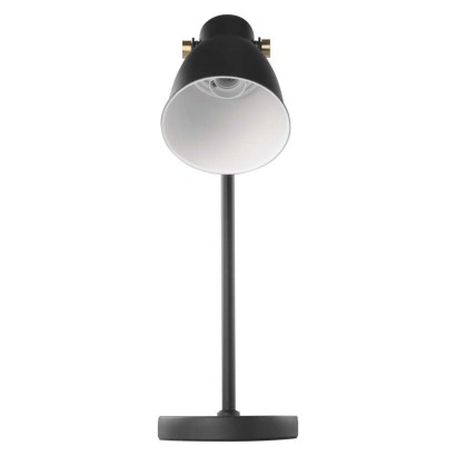 Stolní lampa JULIAN na žárovku E27, černá, 1538186000