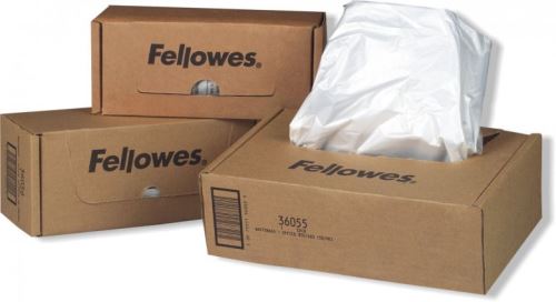 Fellowes Odpadní pytle pro skartovač Fellowes 125i, 125Ci, 225i, 225Ci, 225Mi, Automax 350