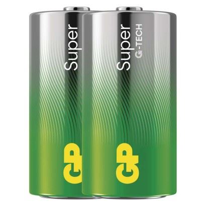 Alkalická baterie GP Super C (LR14), B01302