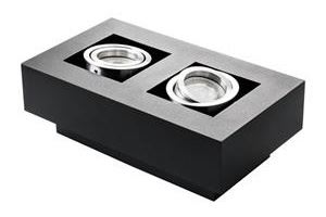 KAN SVÍTIDLO LED PŘIS. STOBI DLP 250-B GU10 IP20 26832