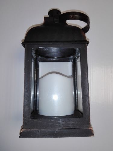 PaVexim Dekorativní lucerna s LED svíčkou CD002