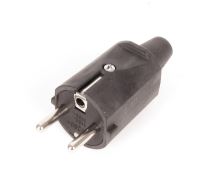 FAMATEL VIDLICE IP20 GUMA ČERNÁ PŘÍMÁ 16 A / 250 V AC 1106 FAMATEL VIDLICE IP20 GUMA ČERNÁ PŘÍMÁ 16 A / 250 V AC 1106