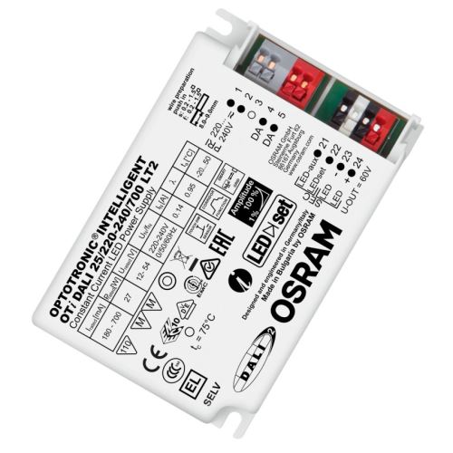 LDV OSR PŘEDŘADNÍK LED 27W 220-240V 700MA STMÍV OTI DALI25/220-240/700 LT2