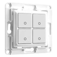 SHELLY WALL SWITCH 4WH NÁSTĚNNÝ VYPÍNAČ 4NÁSOBÝ BEZ RÁMEČKU BÍLÁ SHELLY WALL SWITCH 4WH NÁSTĚNNÝ VYPÍNAČ 4NÁSOBÝ BEZ RÁMEČKU BÍLÁ