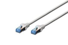 Digitus CAT 5e SF-UTP patch cable, PVC AWG 26/7, length 1 m, color grey DK-1532-010