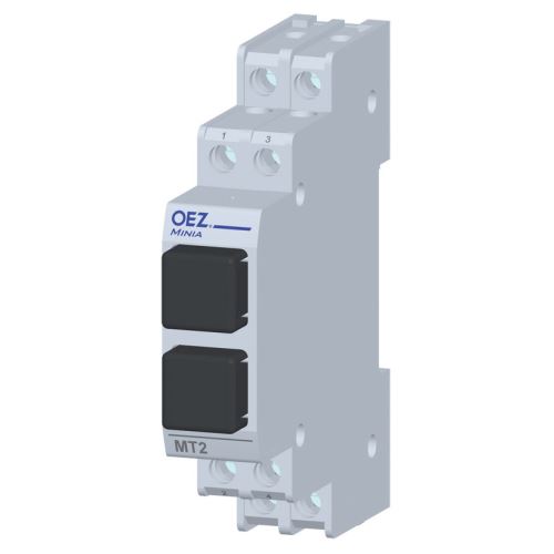 OEZ TLAČÍTKO OVLÁD MT2-11-TB 2NÁS 25A 1Z+1V ČERNÉ 37264