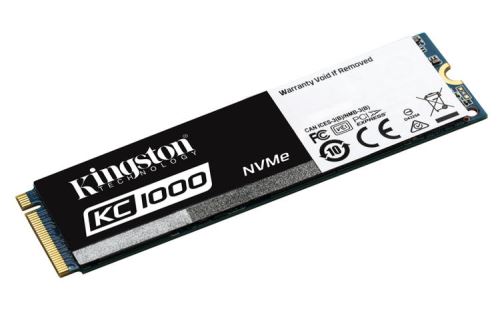 Kingston Flash SSD 960GB KC1000 PCIe Gen3 x 4, NVMe (M.2 2280)