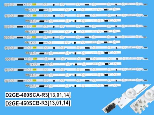 LED podsvit sada Samsung D2GE-460SCA celkem 16 pásků / LED Backlight  D2GE-460SCB-R3 + D2G