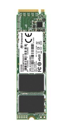 TRANSCEND MTE652T2 512GB Industrial 3K P/E SSD disk M.2, 2280 PCIe Gen3 x4 NVMe 1.3 (3D TL
