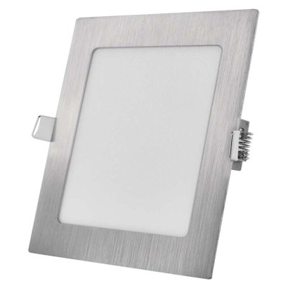 LED vestavné svítidlo NEXXO, čtvercové, stříbrné, 12,5W, se změnou CCT, 1540231270