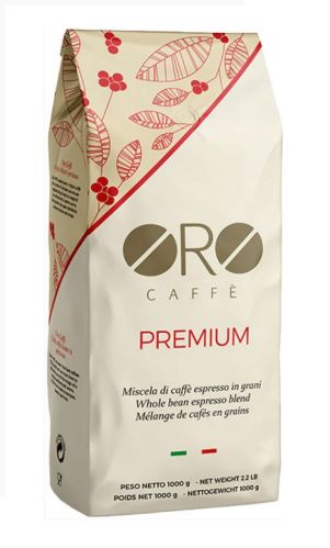 Zrnková káva ORO CAFFE PREMIUM Bar Blend 1kg