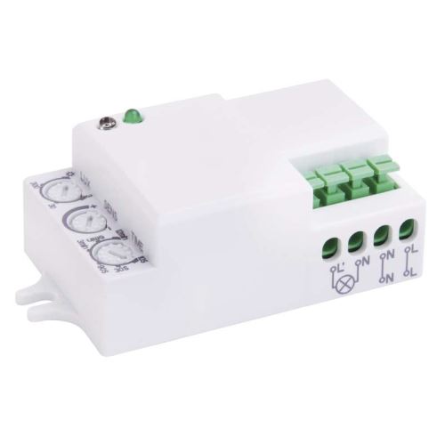 Mikrovlnný senzor (pohybové čidlo) IP20 1200W, bílý G1210