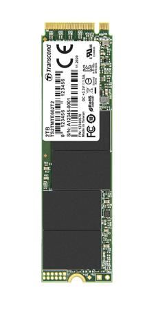 TRANSCEND MTE662T2 2TB 3K P/E SSD disk M.2 2280, PCIe Gen3 x4 NVMe 1.3 (3D TLC), 3500MB/s 