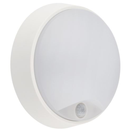 PHIL CEN LED SVÍTIDLO OASI TONDA BÍLÉ SENSOR 14W 3000K-4000K-6500K 1000LM 120ST IP54 OSTOB