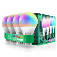VAR NOUS SADA CHYTRÝCH LED ŽÁROVEK P3 RGB WI-FI TUYA E27 9W 810LM BAL. 4KS 2209-044 VAR NOUS SADA CHYTRÝCH LED ŽÁROVEK P3 RGB WI-FI TUYA E27 9W 810LM BAL. 4KS 2209-044