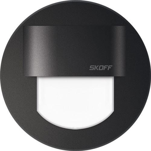 SKOFF LED nástěnné svítidlo MH-RMI-D-W-1 RUEDA MINI černá(D) studená(W,6500K