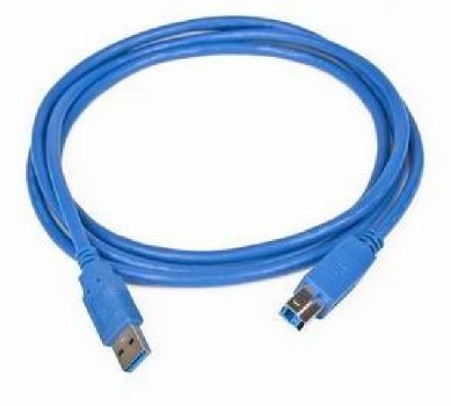 GEMBIRD Kabel USB A-B 1,8m 3.0, modrý