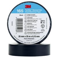 3M PÁSKA TEMFLEX 165 25MMX25M ČERNÁ 3M PÁSKA TEMFLEX 165 25MMX25M ČERNÁ